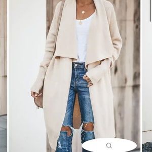 NWT- VICI “fireside cardigan” - Oatmeal